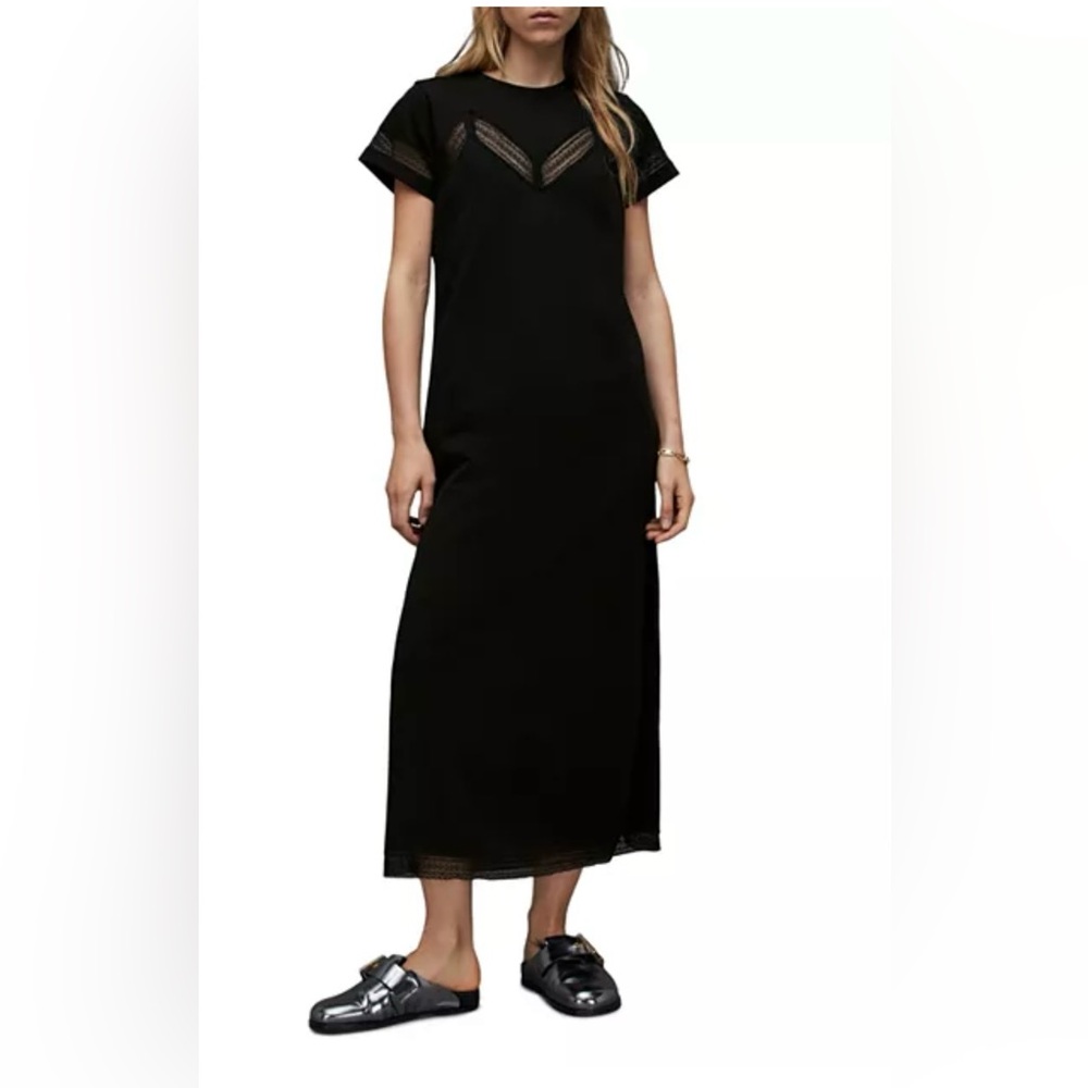 All Saints Anna Lace Maxi Dress